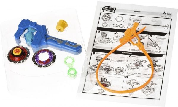 Юла Auldey Infinity Nado серия Атлетик Fiery Blade с устройством старта YW624502