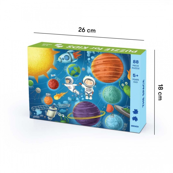 Пазл Космос 88 елементів orner-1553