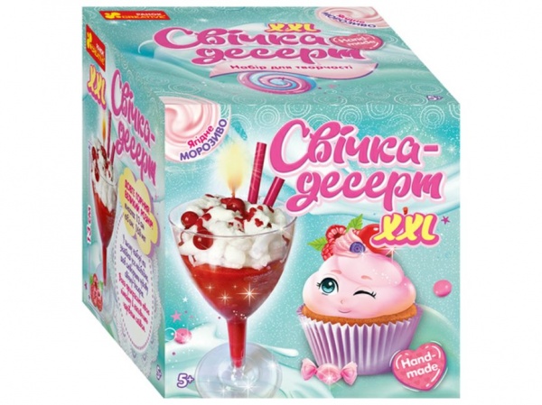 Набір для творчості Ранок Свічка Вишневий десерт 450496