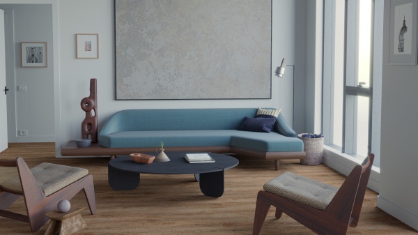 Ламинат виниловый (SPC) EMERGO Home Inspire дуб oregon 4 мм 