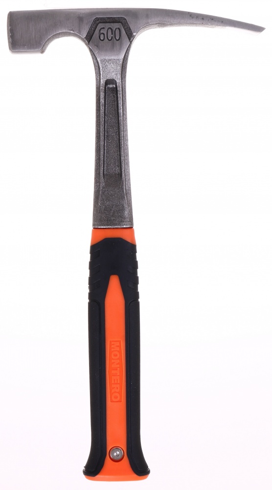 Молоток для каменщика Montero монолитный 600 г MN-PMH0600