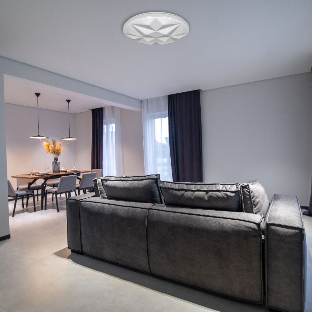 Світильник світлодіодний ARDERO AL5000-2ARD 54W 4050Lm AMBER білий 2700-6500 RGB К