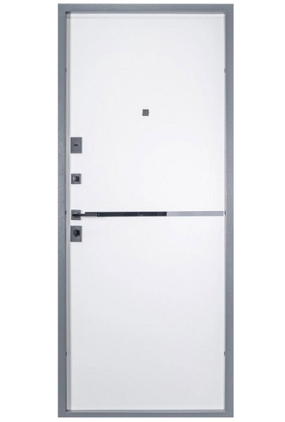 Дверь входная Abwehr АМ (547+251) 086 Л (АЦС + Б) антрацит/белый 2050x860 мм левая