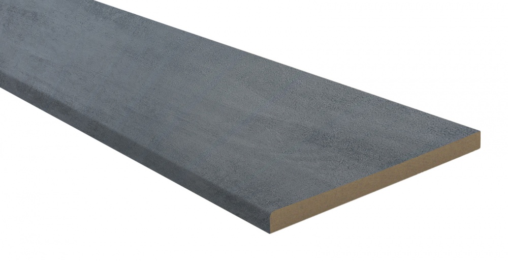 Доборная планка ОМиС 100х8х2024 мм цемент темный