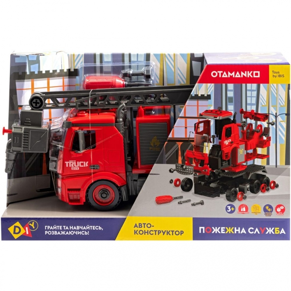 Автоконструктор OTAMANKO Пожарный кран с водой 1:24 532.01.92