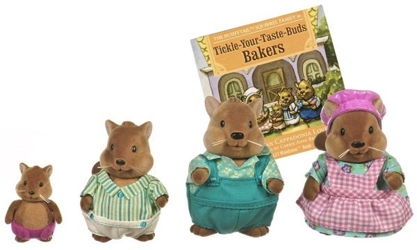 Ігровий набір Li'l Woodzeez Сім'я Білок 6008M 