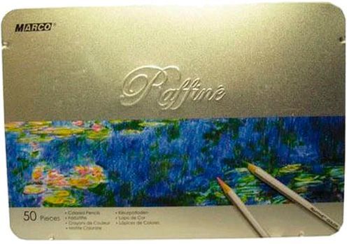 Олівці кольорові Raffine 50 кольорів 7100-50TN Marco