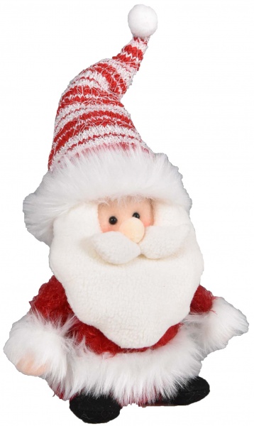 Декорація новорічна XIAMEN AMOYDECOR INDUSTRIAL Дід Мороз LF2043012 19 см 