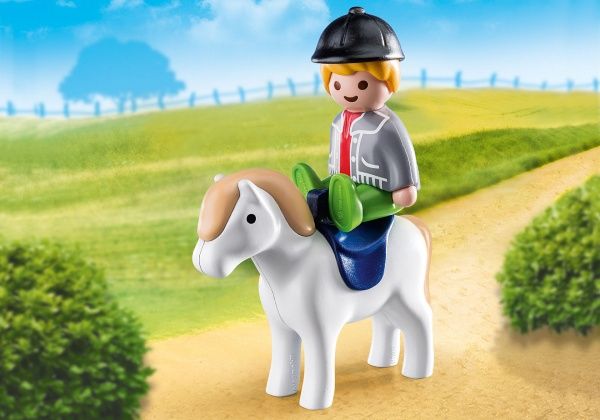 Конструктор Playmobil Мальчик с пони 70410