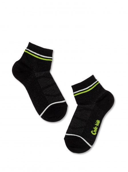 Носки детскиедля девочекдля мальчиков Conte-Kids Active (короткие) 13С-34СП 508 р.18 черный с рисунком 