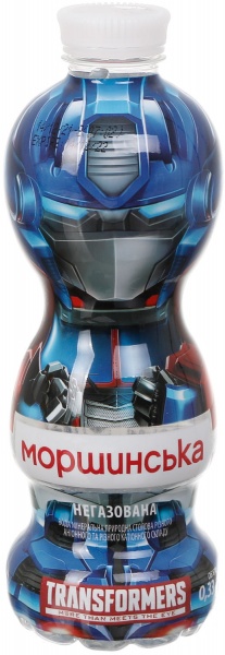 Вода Моршинська негазированная Трансформеры 0.33 л