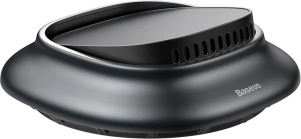 Ароматизатор на панель приборов BASEUS Little Volcano Deep gray (SUXUN-AH0G) одеколон x2, лимон x1, океан x1