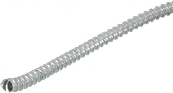 Металорукав E.NEXT Light 14 мм 50 м з протяжкою гарячого цинкування 