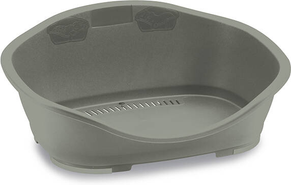 Лежак Stefanplast Sleeper 2 Green Line 69х49х28 см (сіро-зелений)