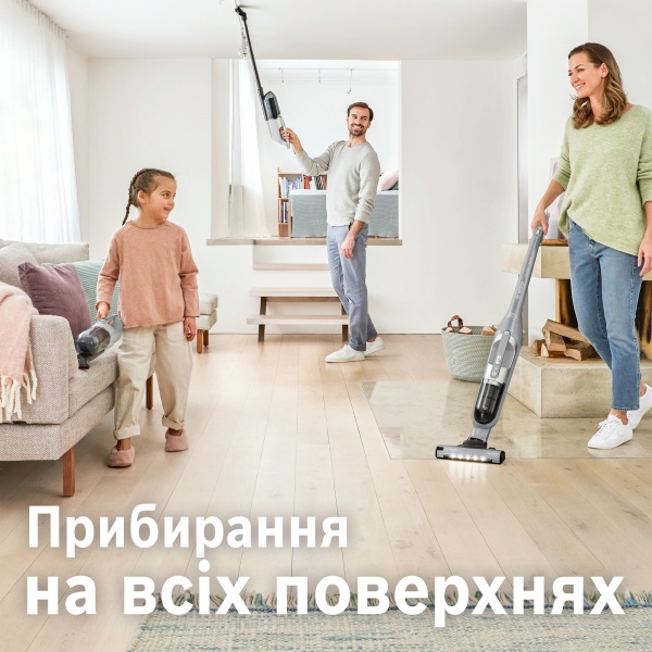 Пилосос акумуляторний Bosch BCH3K2301 Flexxo Серія 4 Gen2 silver 