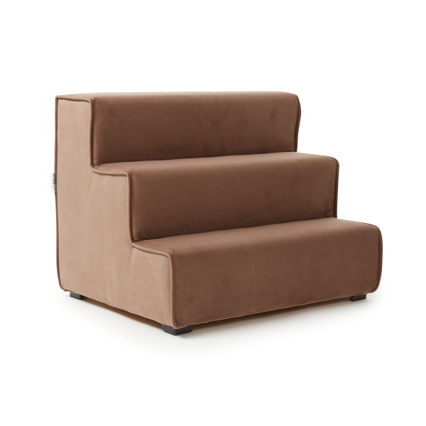 Пандус-ступени PETBED Velor 55x42x42 см коричневый