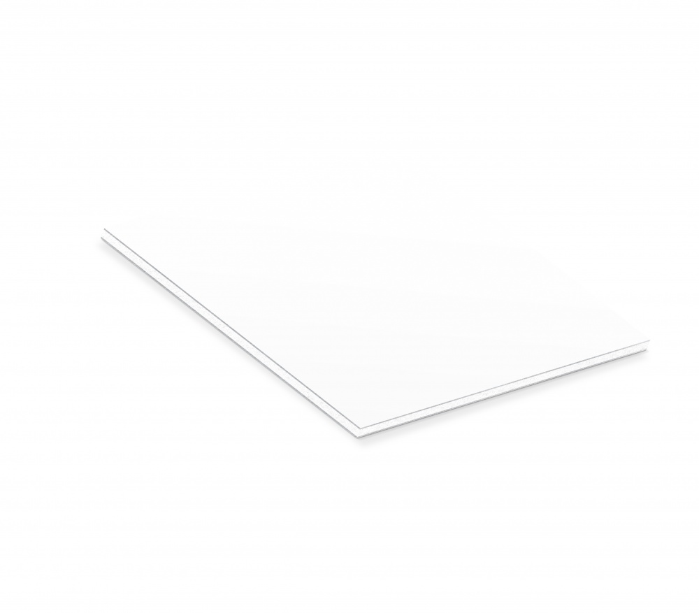 Алюмінієва композитна панель SIGNBOND 3 мм 750х748 мм WHITE