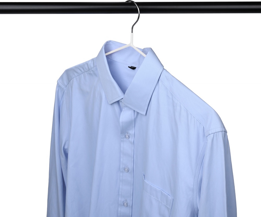 Набор плечиков Vivendi металлические с силиконовым покрытием белые 10 шт.