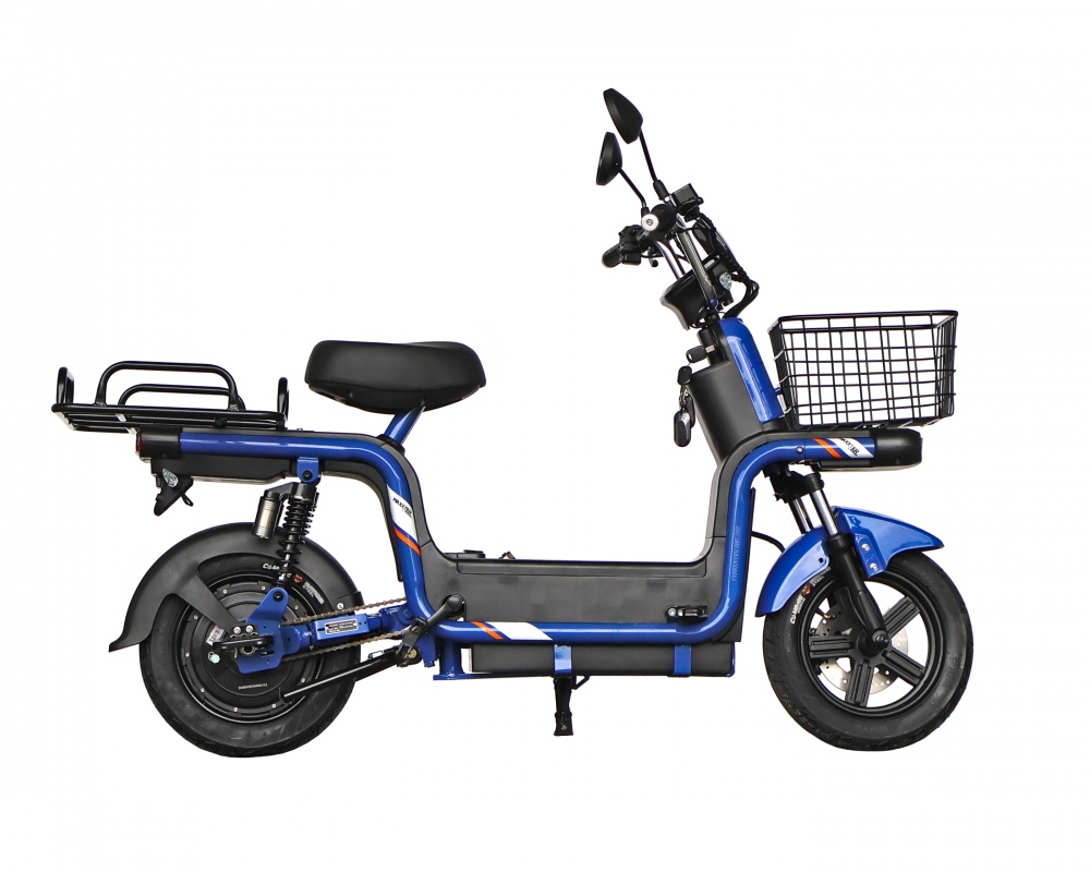 Электроскутер Maxxter RUNNER (Black-Blue) 1500 Вт