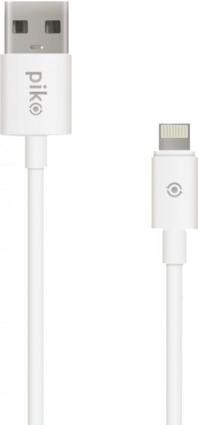 Кабель Piko Lightning – USB 0,2 м белый CB-UL10 