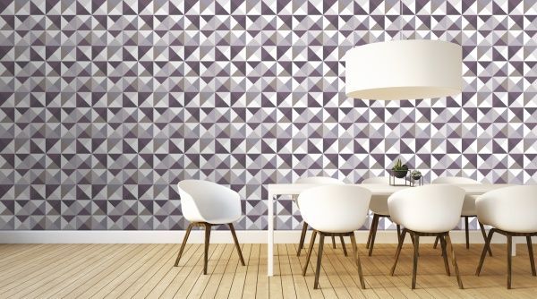 Шпалери Triangles Plum-1 EP1021 