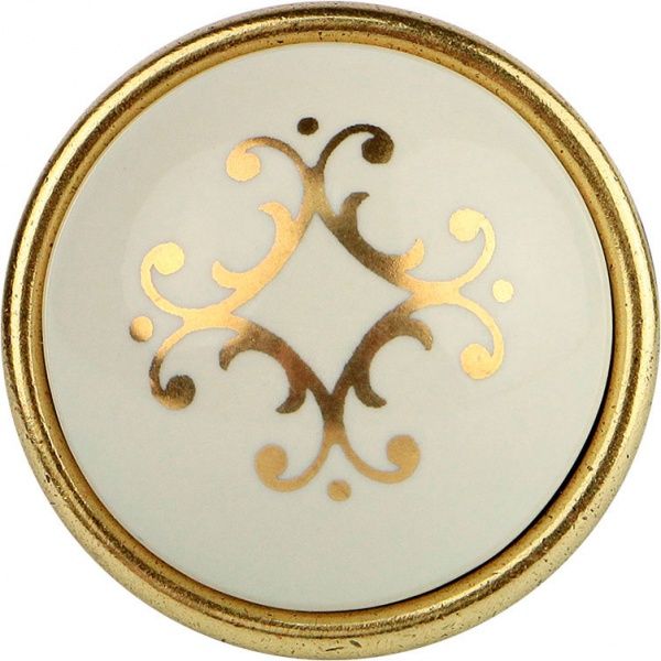 Меблева ручка CL 24316.01.035 18791 золото/з малюнком Bosetti Marella