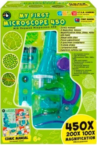 Игровой набор Science Agents Мой первый микроскоп 450