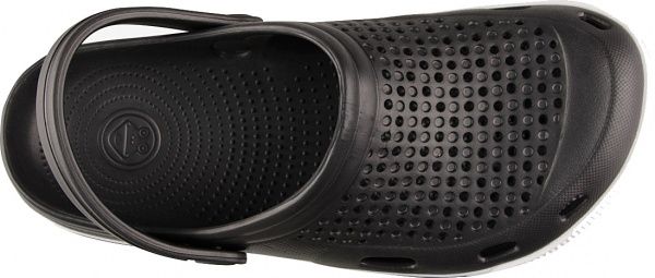 Сабо Coqui Lindo 6413-100-2432 р. 41 темно-сірий з білим