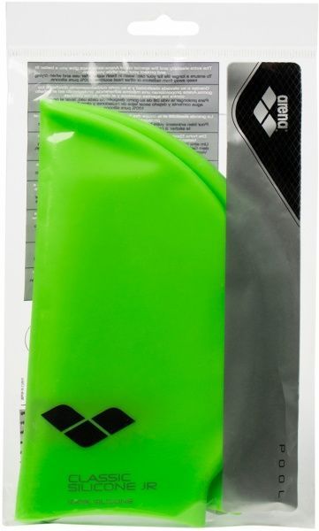Шапочка для плавания Arena Classic Silicon JR 91670-65 one size лимонный