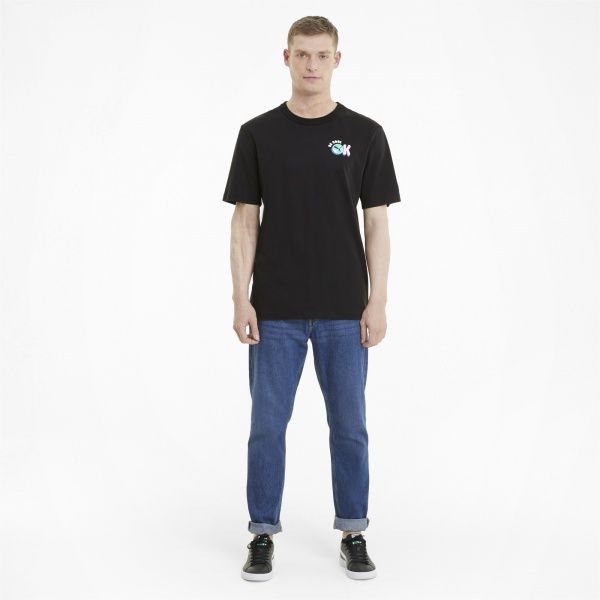 Футболка Puma Downtown Graphic Tee 53089901 XL чорний