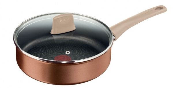 Сотейник із кришкою 24 см Eco Respect G2543202 Tefal