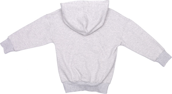 Джемпер для девочки Роза р.152 серый меланж 210557 