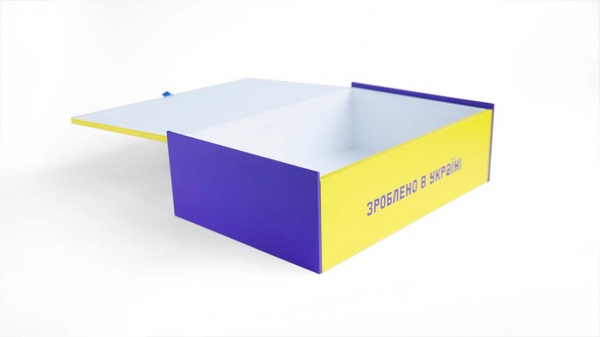 Скринька Be brave M 178x258x74 мм синя CooverBox