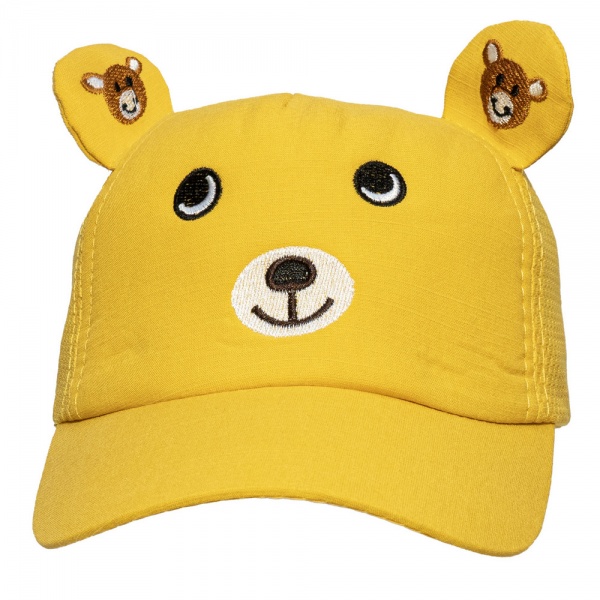 Кепка для девочек Devilon 2-8 лет р.47-52 желтый 519278 