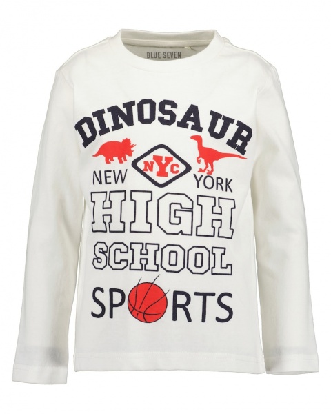 Реглан для мальчика Blue Seven Колледж р.104 белый 850727 X* 