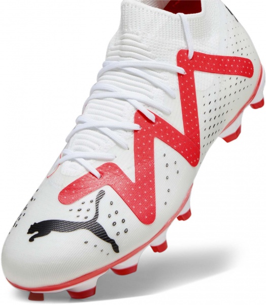 Бутсы Puma FUTURE MATCH FG/AG 10737001 р.45 белый