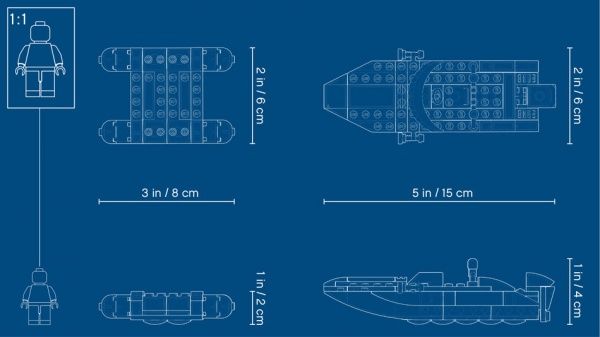 Конструктор LEGO City Погоня по горной реке 60176