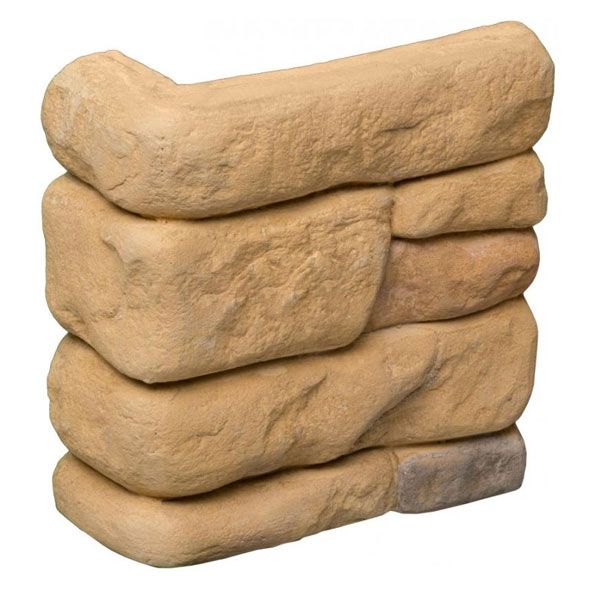 Плитка бетонная уголок Einhorn ДЖАНХОТ 1051 0,96 пог.м 