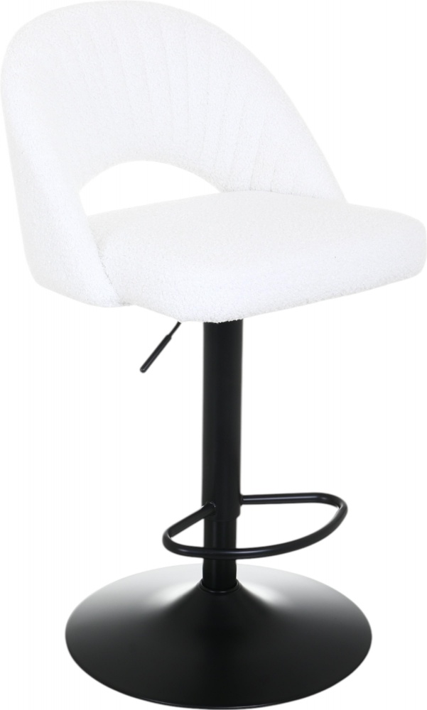 Стул барный ROUND UF TEDDY-11 480х510х910-1110 мм белый