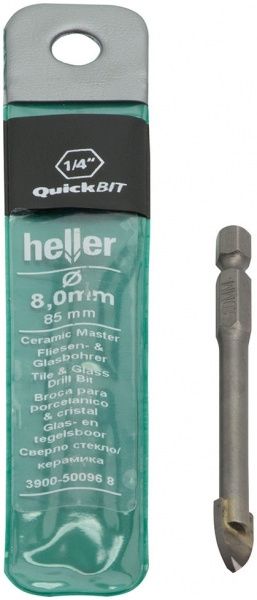 Сверло по плитке Heller 8x85 мм 50096-1