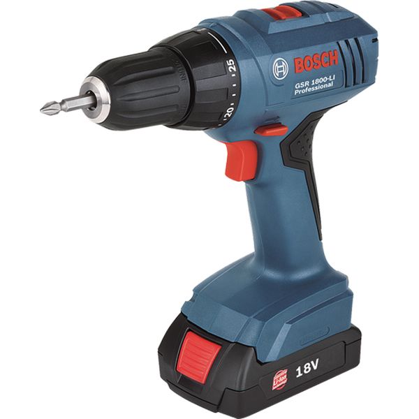 Шуруповерт Bosch Professional GSR 1800 LI