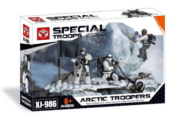 Конструктор XJ-988/995/991/986/983/990 6 видов в ассортименте