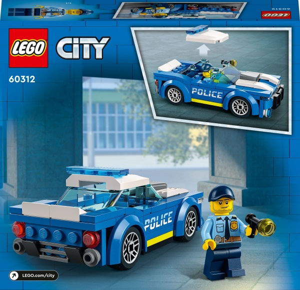 Конструктор LEGO City Поліцейський автомобіль 60312