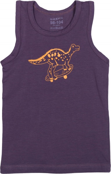 Майка для девочек KOSTA 1175-3 р.110 графит 