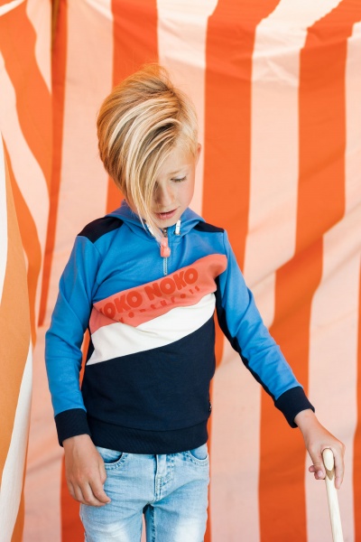 Толстовка для мальчика р.98 голубой V42884-37 