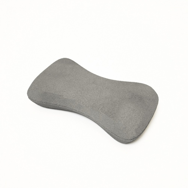 Подушка-подголовник Комфорт текстиль М3 (темно-серая) 