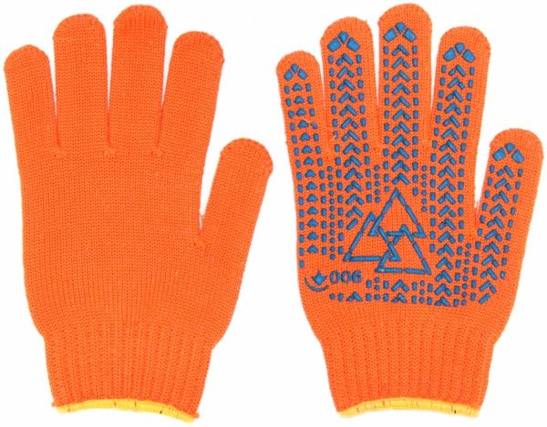 Рукавички MasterOK MASTER-80ТО трикотажні з покриттям ПВХ крапка XL (10)