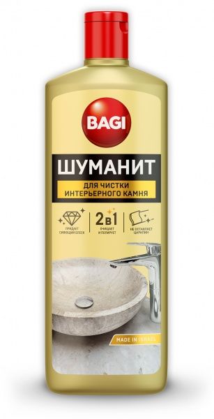 Моющее средство Bagi Шуманит для чистки интерьерного камня 350 мл