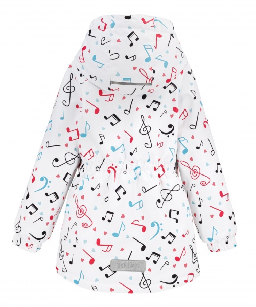 Куртка дитяча для дівчаток JOIKS р.104 білий ES-016/104 