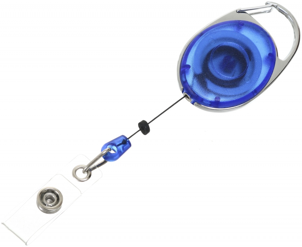 Клип-рулетка для бейджа с карабином 65-70 см 2 шт. Nota Bene